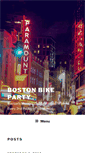 Mobile Screenshot of bostonbikeparty.com